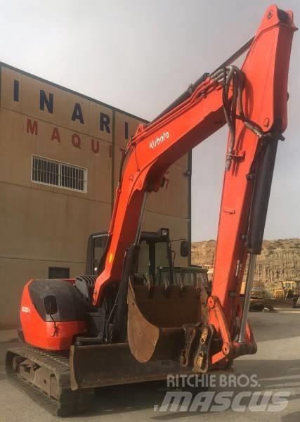 Kubota KX080-4 Escavadoras Midi 7t - 12t