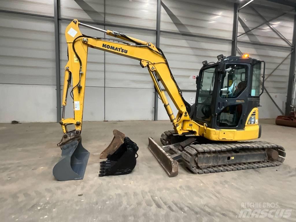 Komatsu PC 55 MR-3 Mini Escavadoras <7t