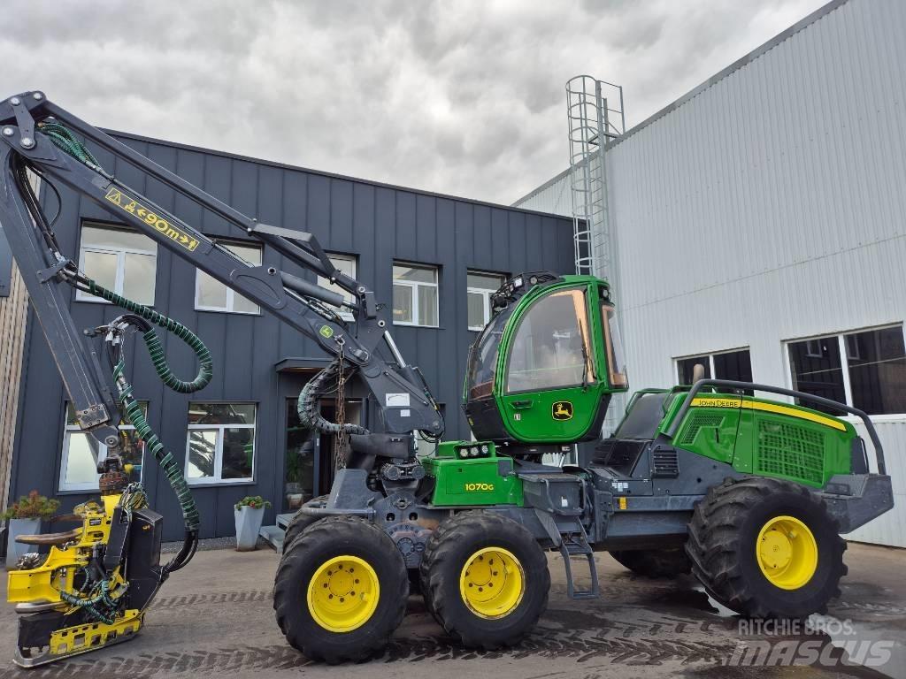 John Deere 1070 G Processadores florestais