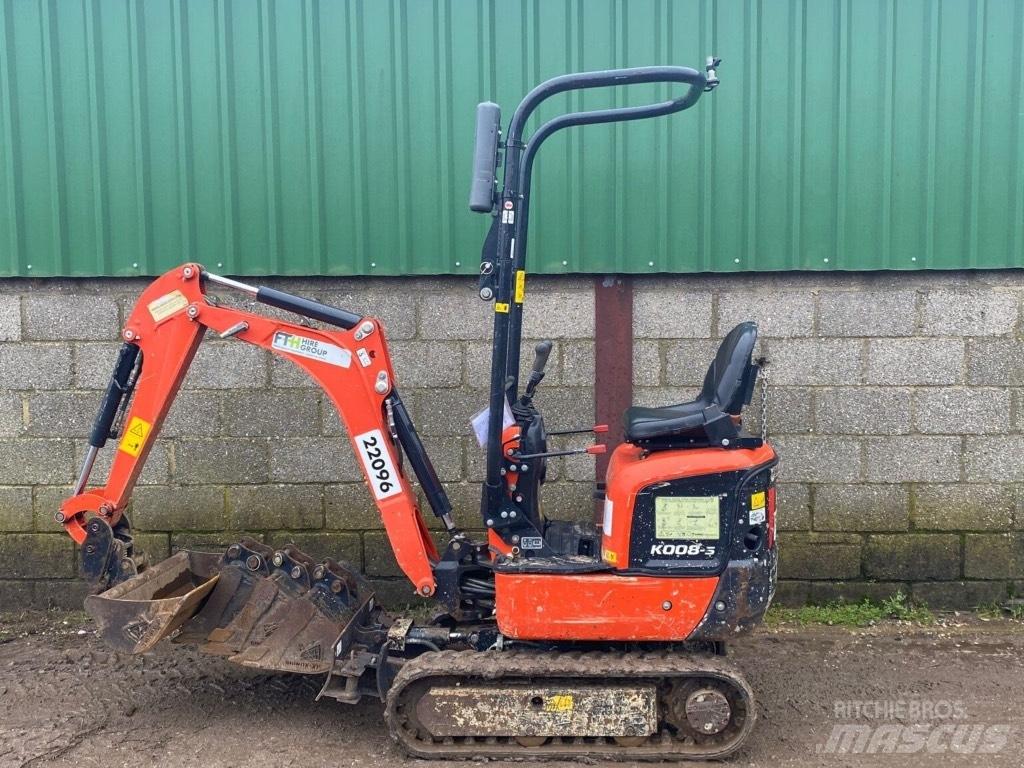 Kubota K008-5 Mini Escavadoras <7t