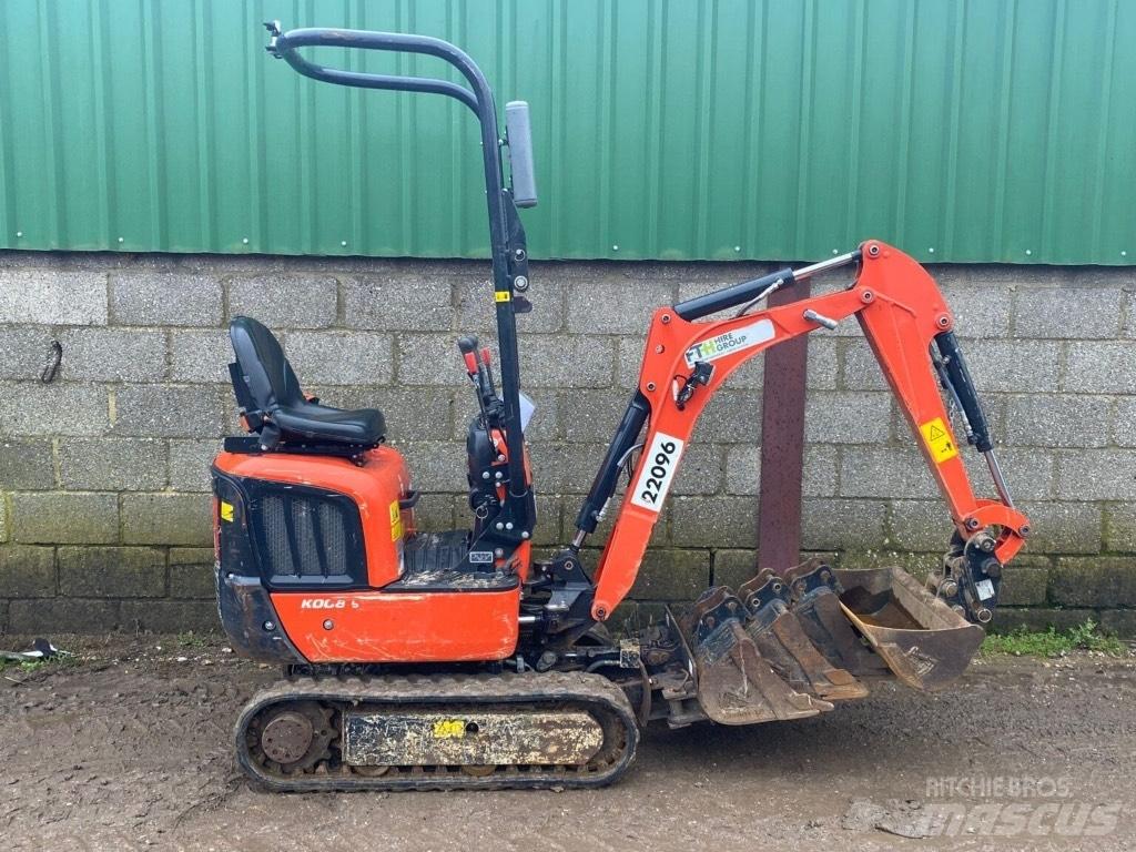 Kubota K008-5 Mini Escavadoras <7t