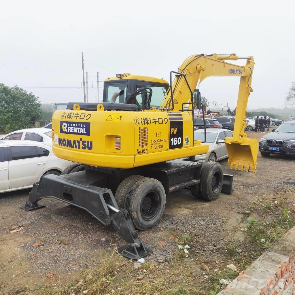 Komatsu PW160W-7 Escavadoras de rodas
