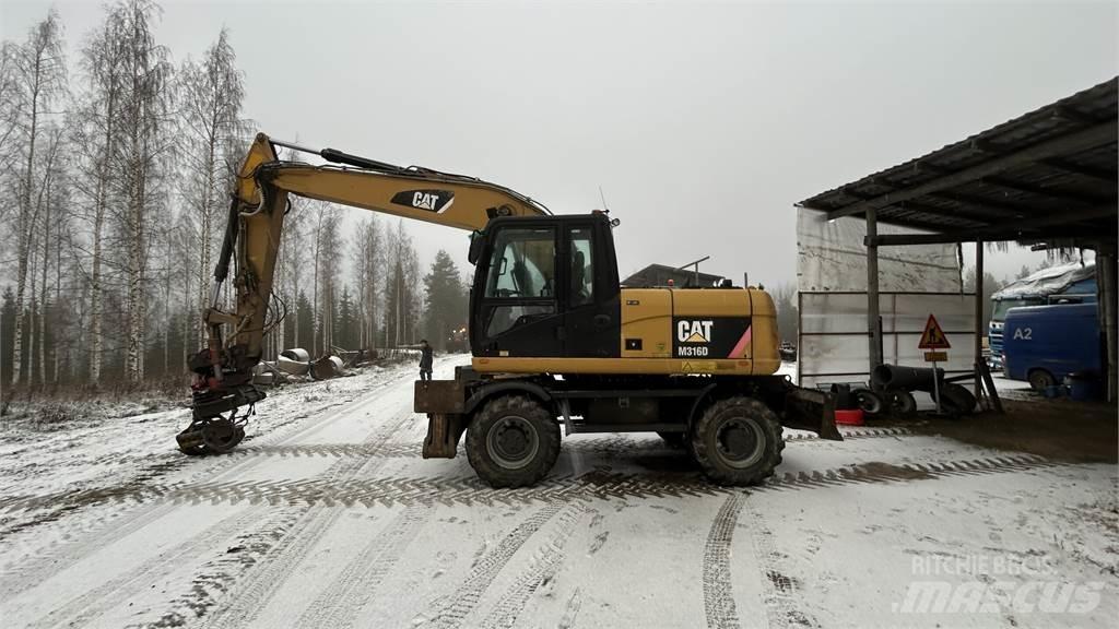 CAT 316 D Escavadoras de rodas