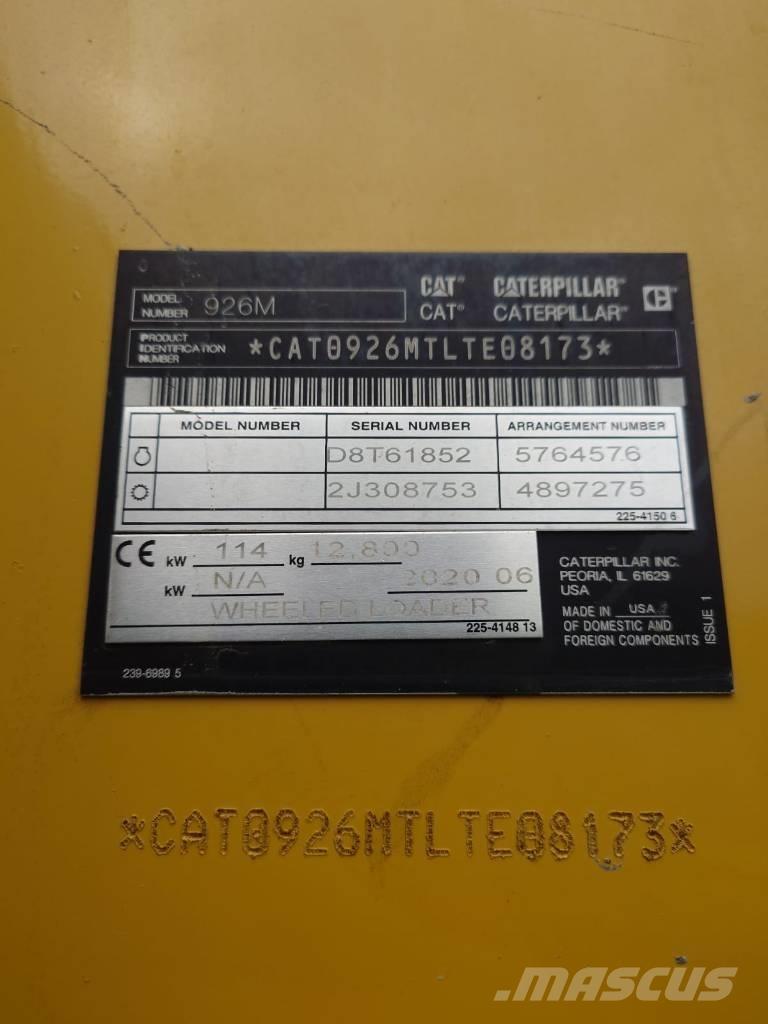CAT 926 M Pás carregadoras de rodas