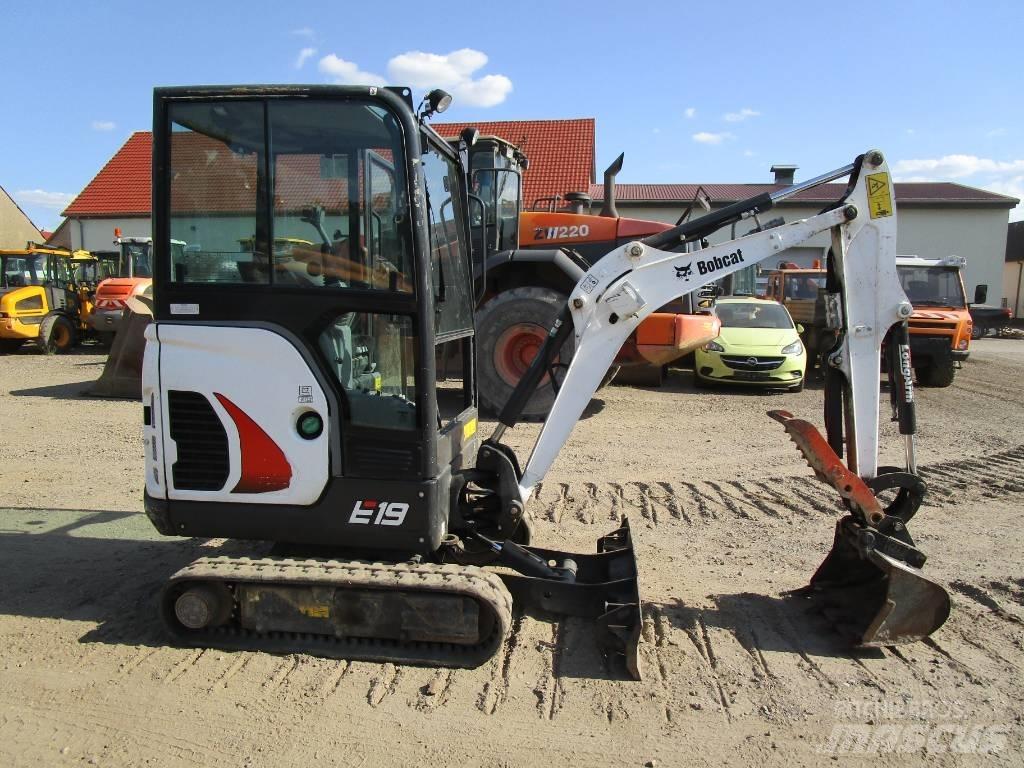Bobcat E 19  V  E 20 Z Mini Escavadoras <7t