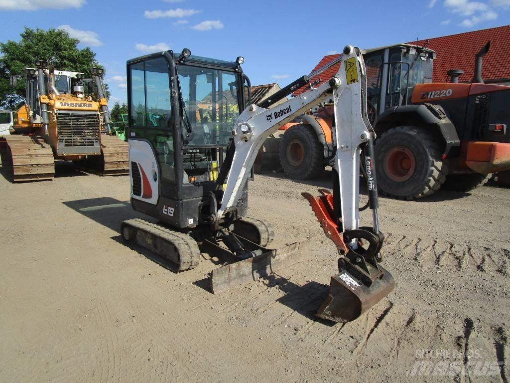 Bobcat E 19  V  E 20 Z Mini Escavadoras <7t