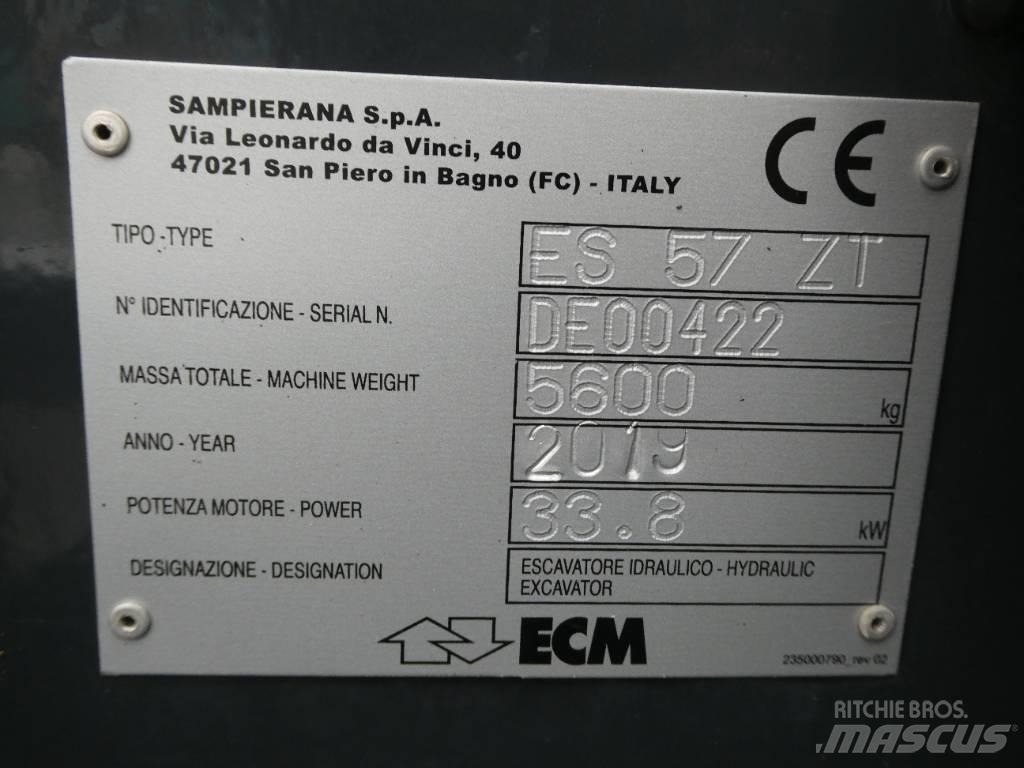 ECM ES 57 ZT Mini Escavadoras <7t