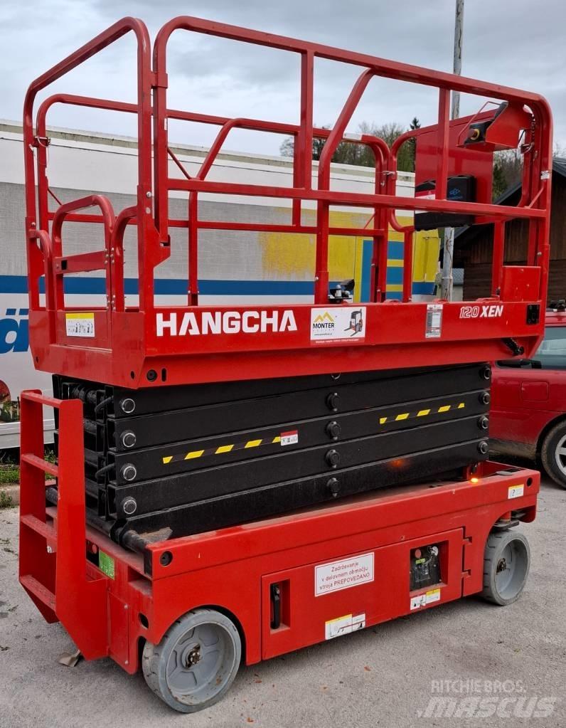 Hangcha 12XEN Plataformas mastro vertical propulsão manual