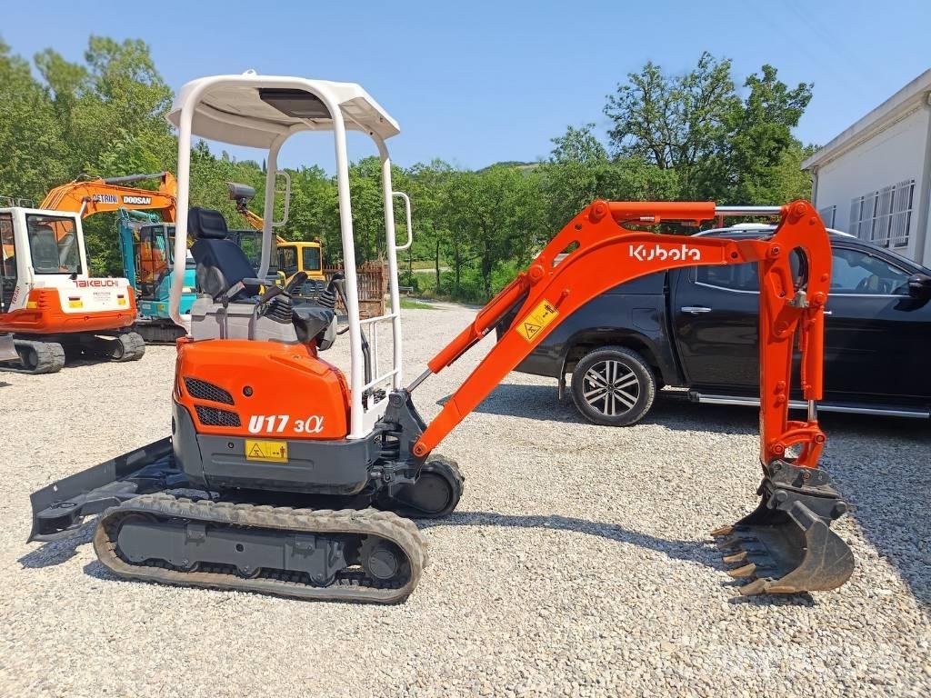 Kubota U 17-3A Mini Escavadoras <7t