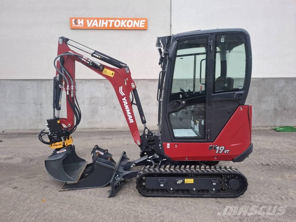 Yanmar SV 19 VT Mini Escavadoras <7t