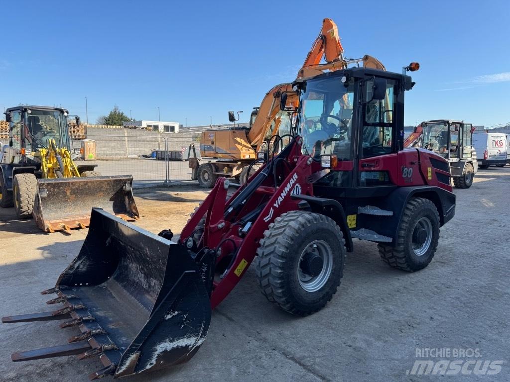 Yanmar V80 (02189) Pás carregadoras de rodas