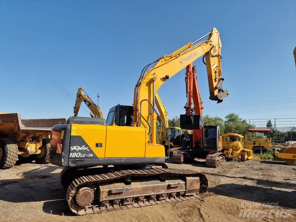 Hyundai R180LC-7 Escavadoras de rastos
