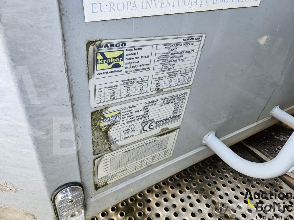 Kraker CF200 Semi Reboques Cortinas Laterais