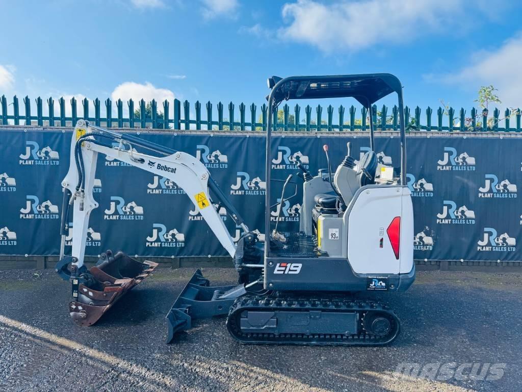 Bobcat E 19 Mini Escavadoras <7t