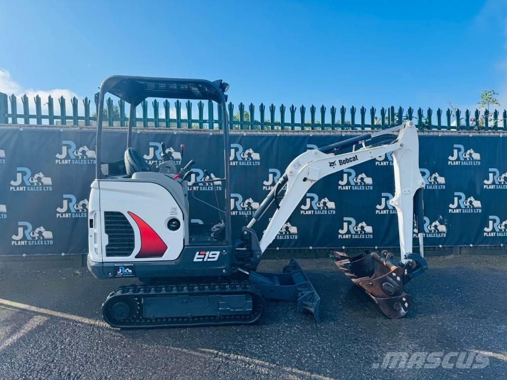 Bobcat E 19 Mini Escavadoras <7t