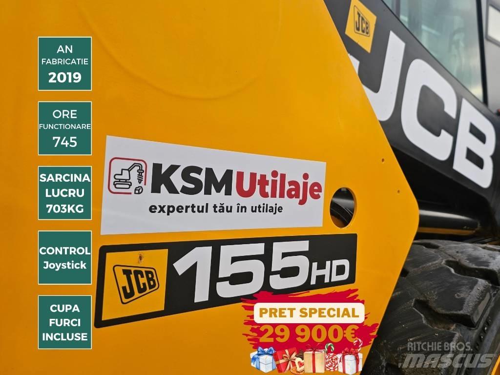 JCB 155 Carregadoras de direcção deslizante