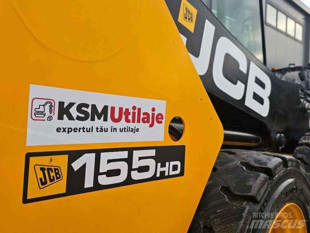 JCB 155 Carregadoras de direcção deslizante
