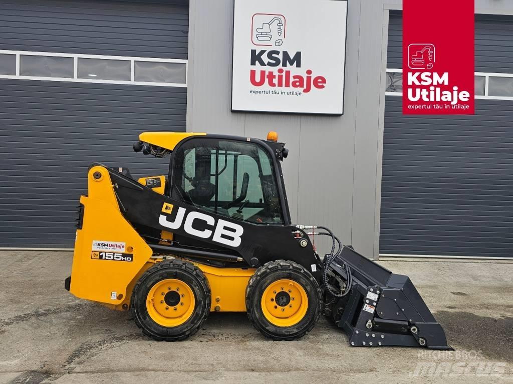 JCB 155 Carregadoras de direcção deslizante