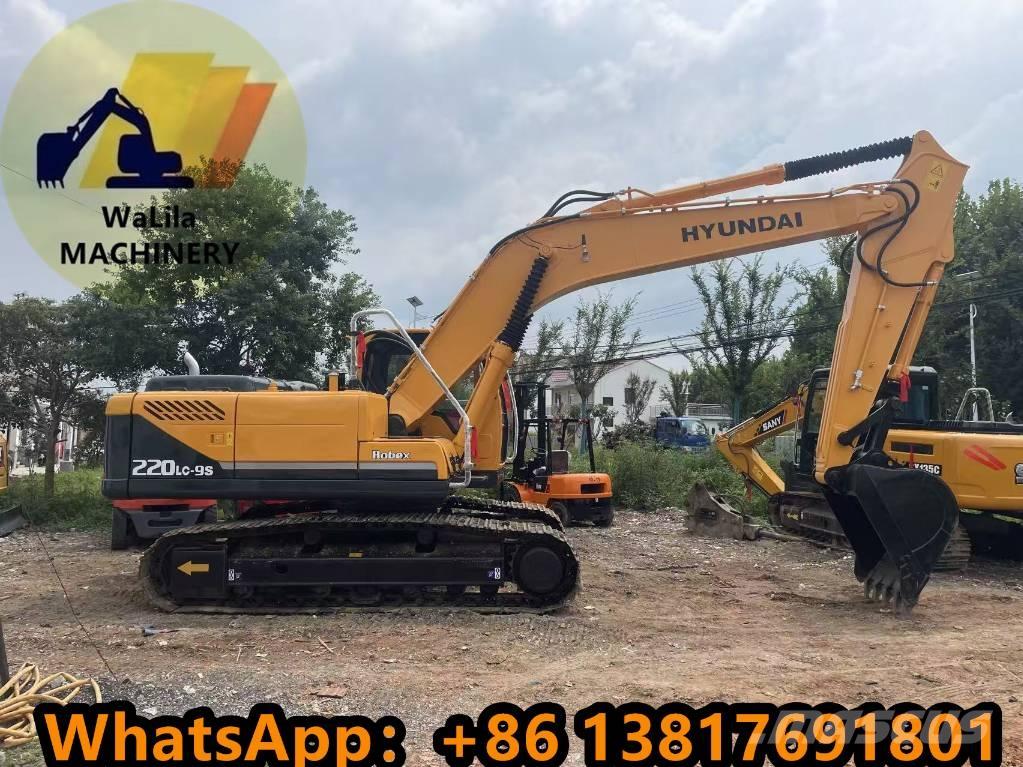 Hyundai R220 Escavadoras Midi 7t - 12t