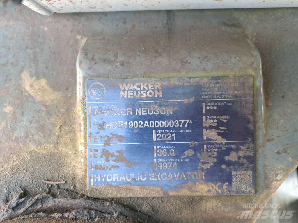 Wacker Neuson EZ50 Escavadoras de rastos