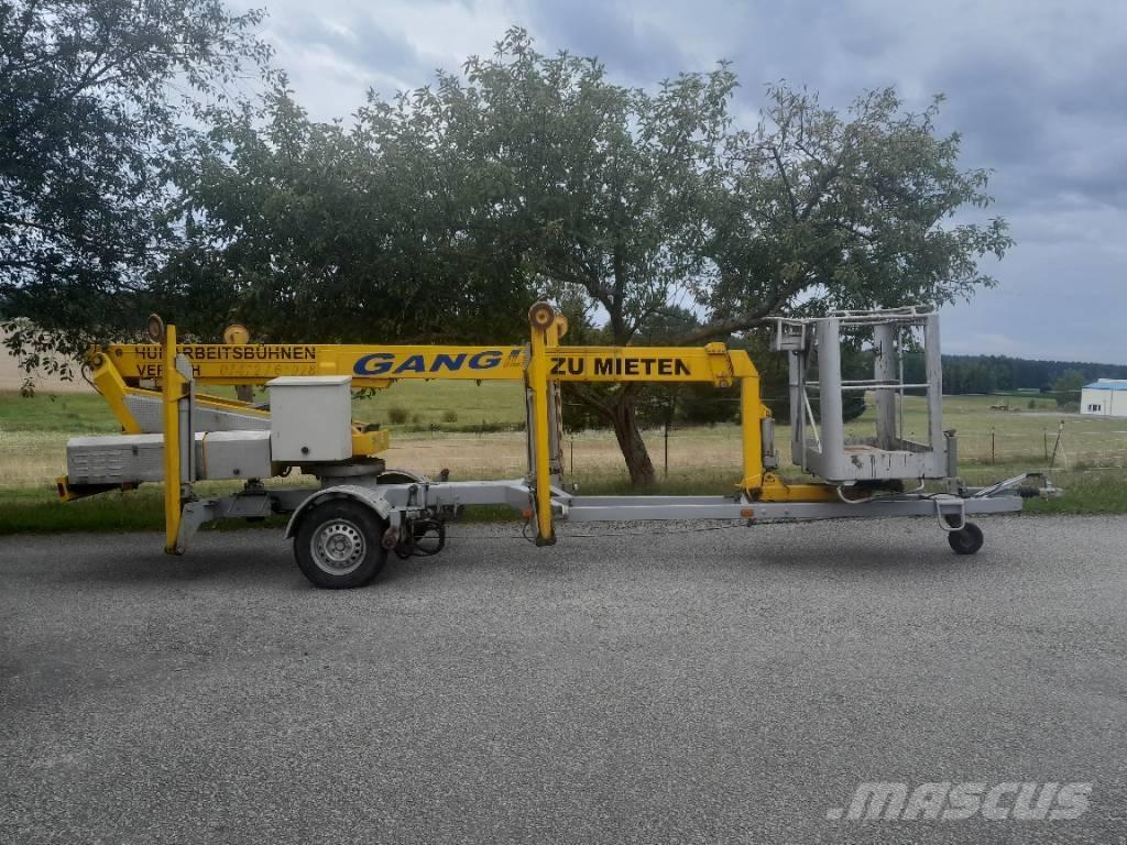 Omme 1250 Plataformas aéreas montadas em atrelados