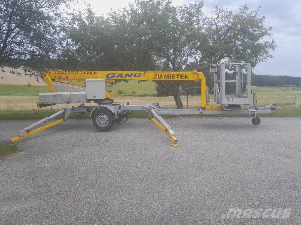 Omme 1250 Plataformas aéreas montadas em atrelados