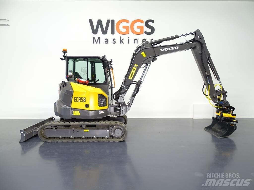 Volvo ECR58F Mini Escavadoras <7t