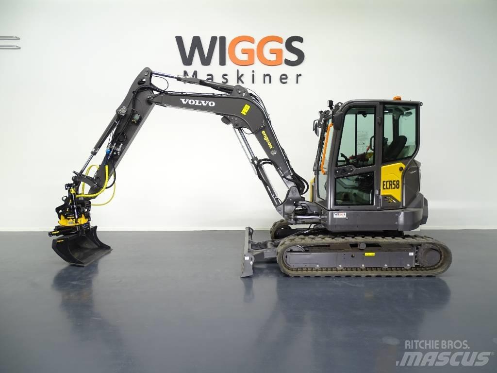 Volvo ECR58F Mini Escavadoras <7t