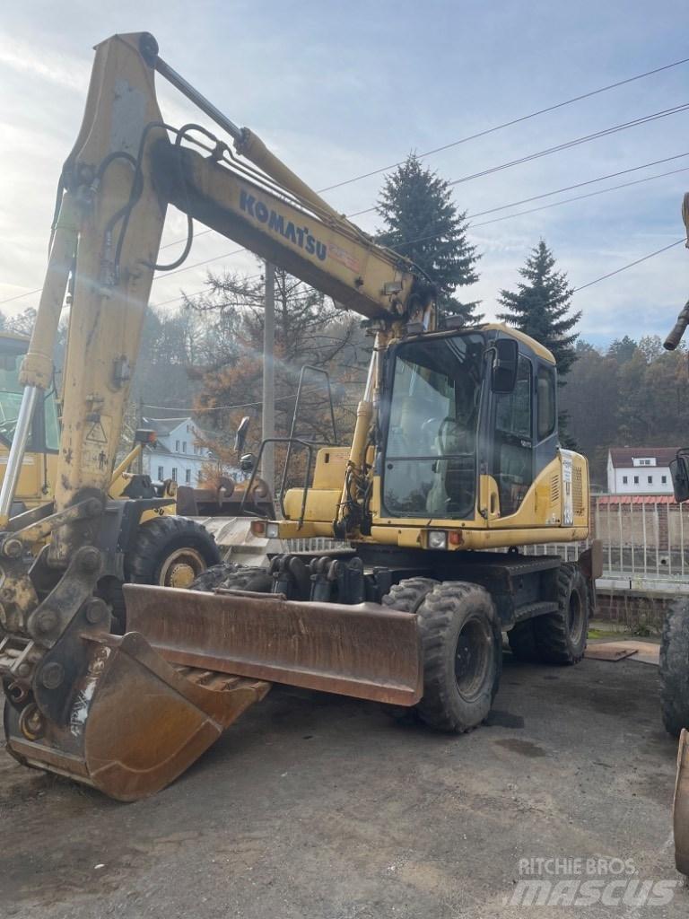 Komatsu PW 130-7K Escavadoras de rodas