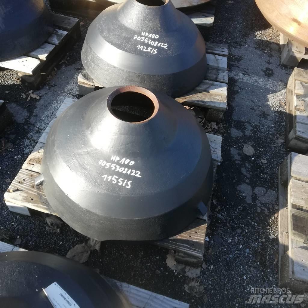 Metso HP 100 Mantle Outros componentes