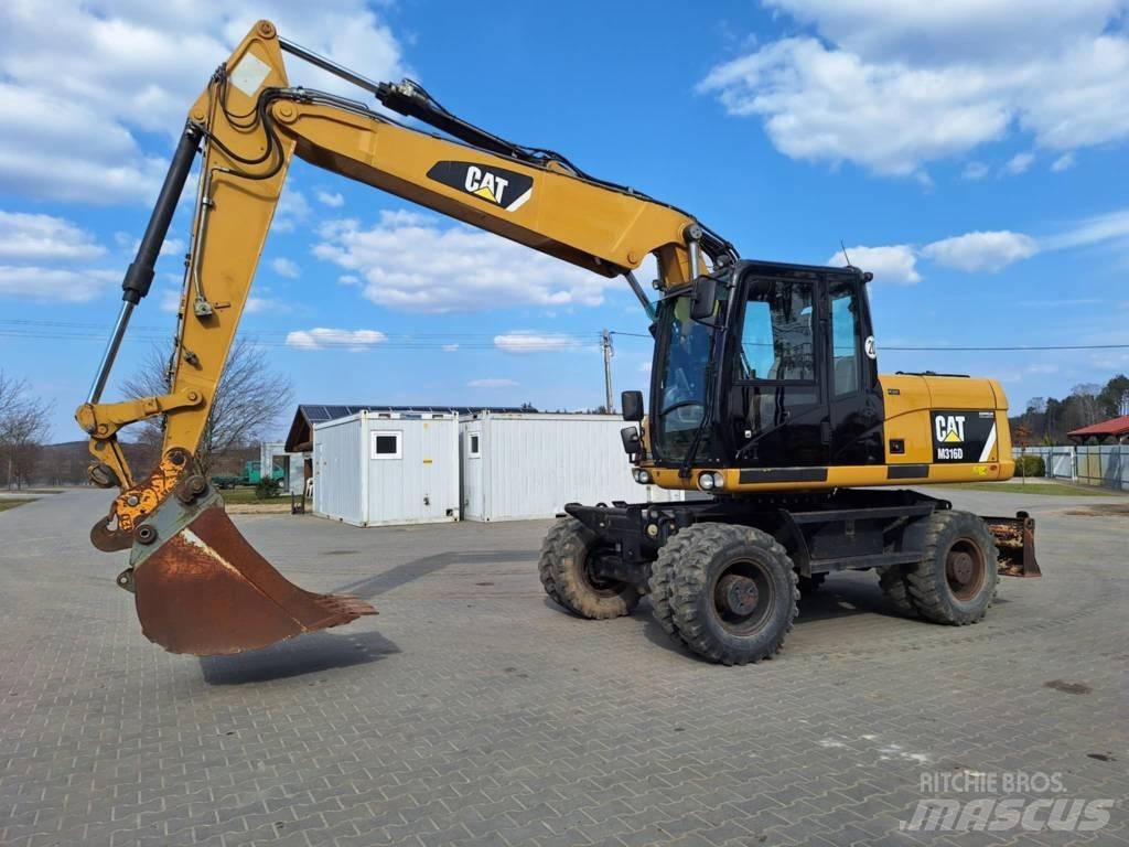 CAT M 316 D Escavadoras de rodas