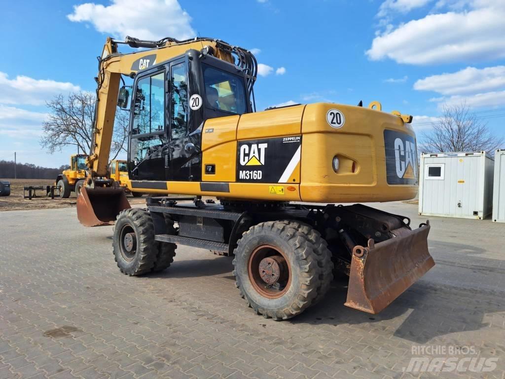 CAT M 316 D Escavadoras de rodas