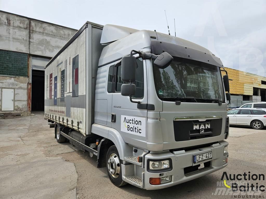 MAN TGL8.250 Camiões caixa cortinas laterais