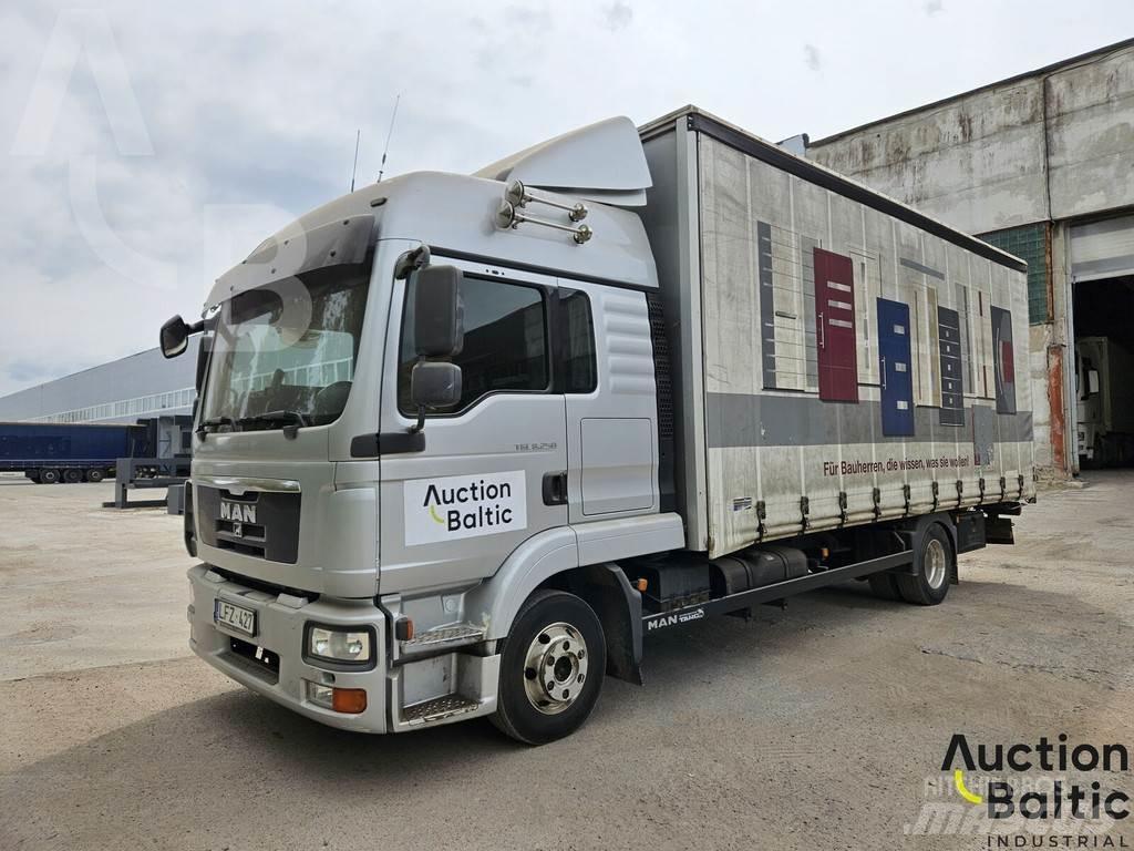 MAN TGL8.250 Camiões caixa cortinas laterais