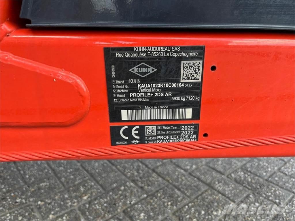 Kuhn Profile+ 16.2 Alimentadores de misturadoras