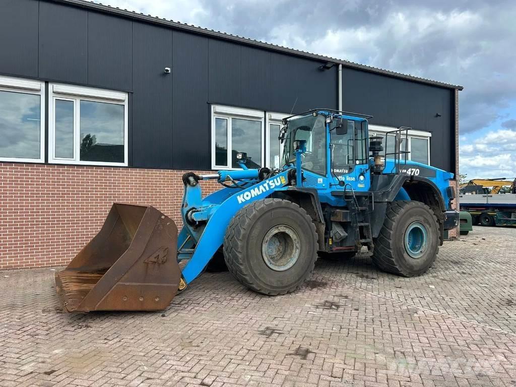 Komatsu WA470-7 Pás carregadoras de rodas