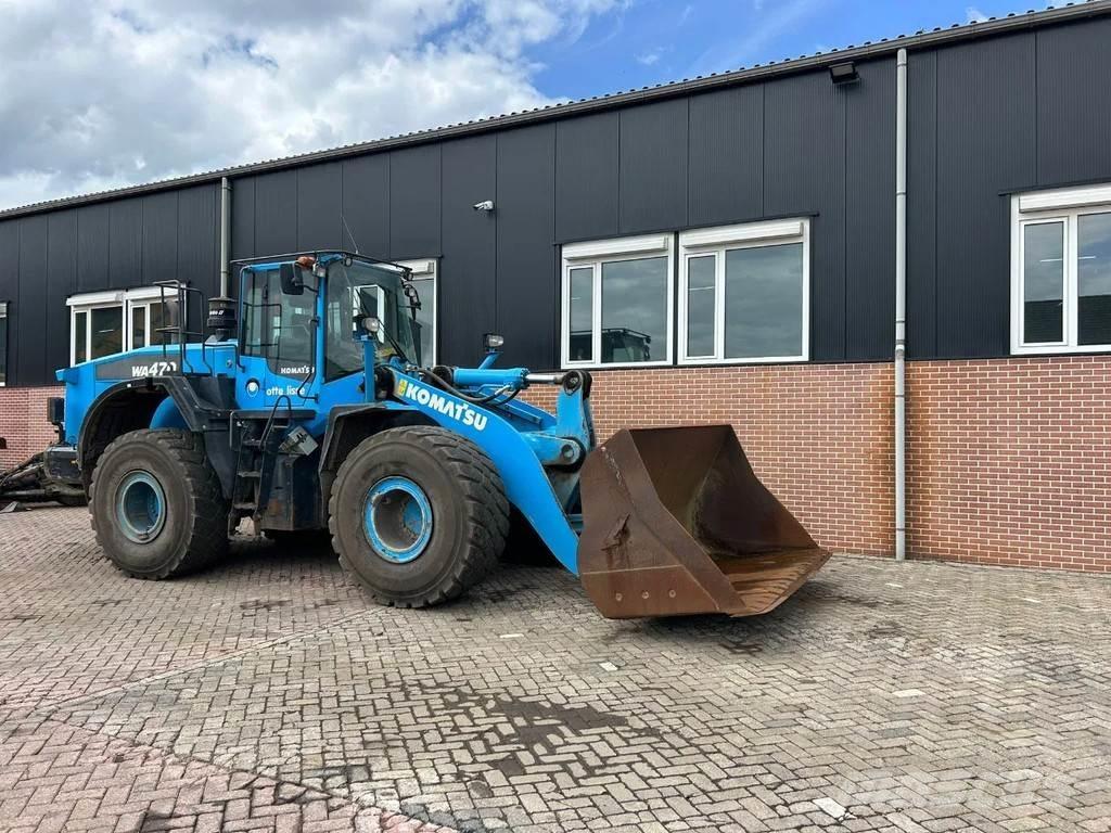 Komatsu WA470-7 Pás carregadoras de rodas