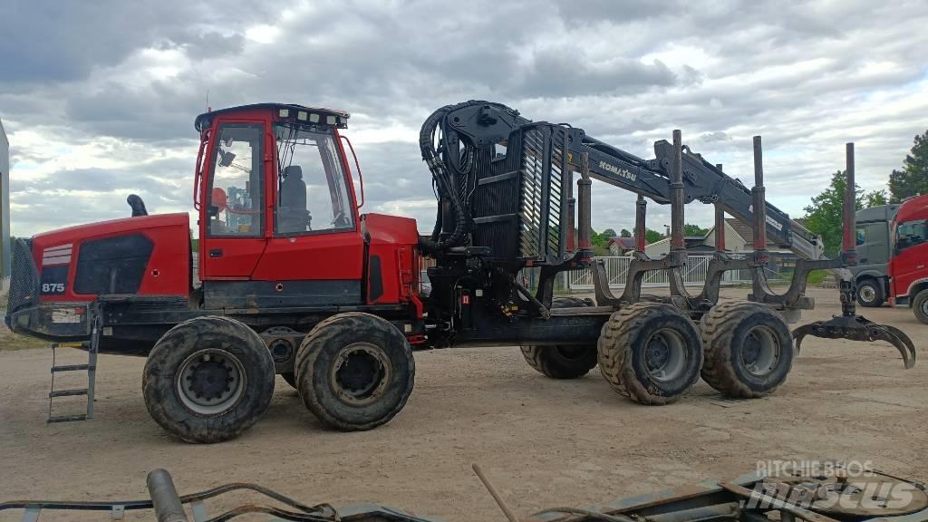 Komatsu 875 Forwarders florestais