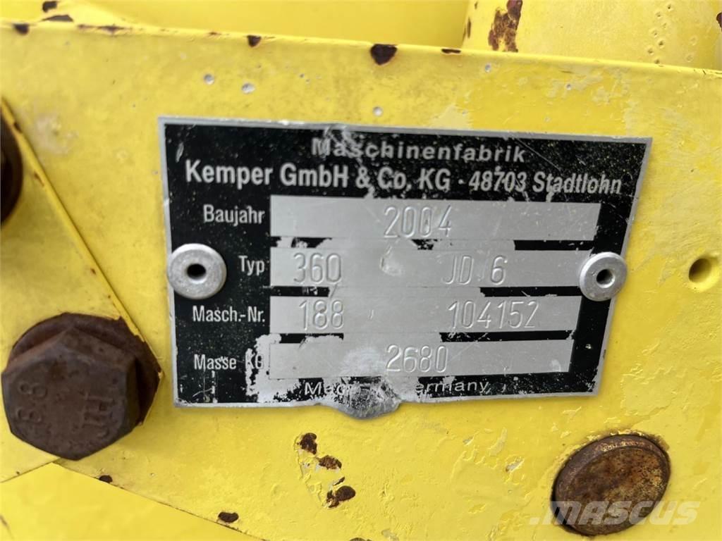 Kemper 360 Acessórios de ceifeiras debulhadoras