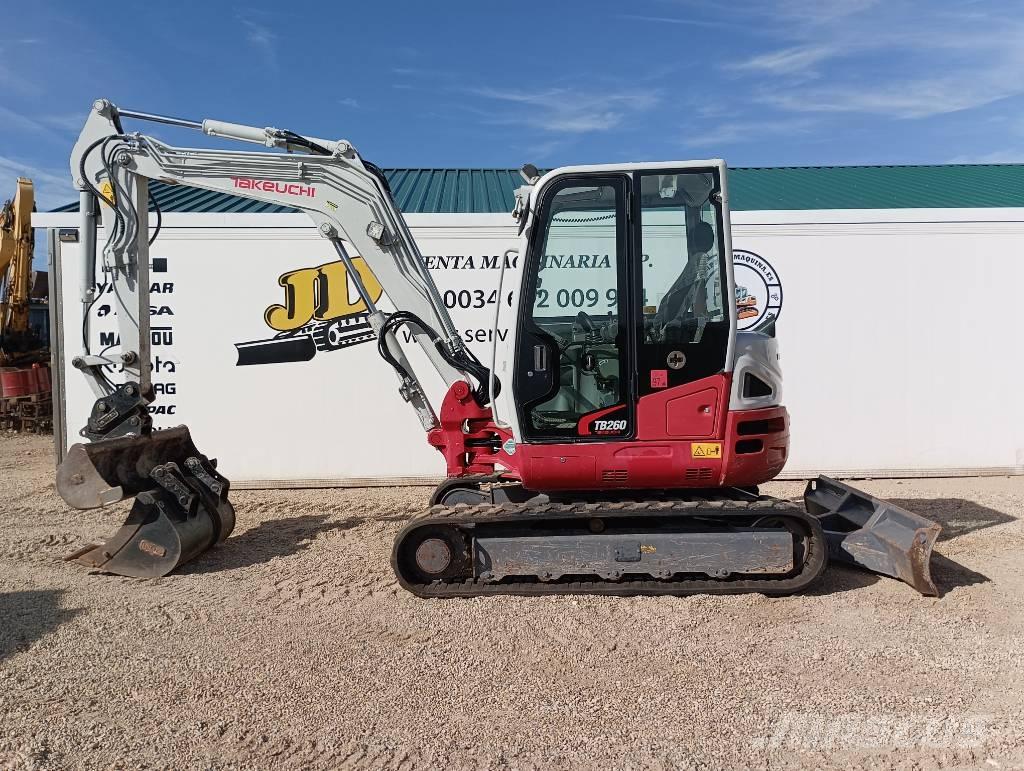 Takeuchi TB 260 Mini Escavadoras <7t