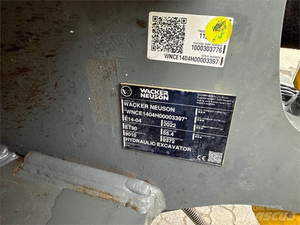 Wacker Neuson ET90 Escavadoras de rastos