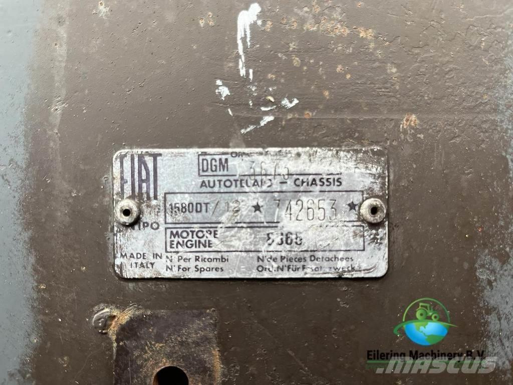 Fiat 1580 DT Tratores Agrícolas usados