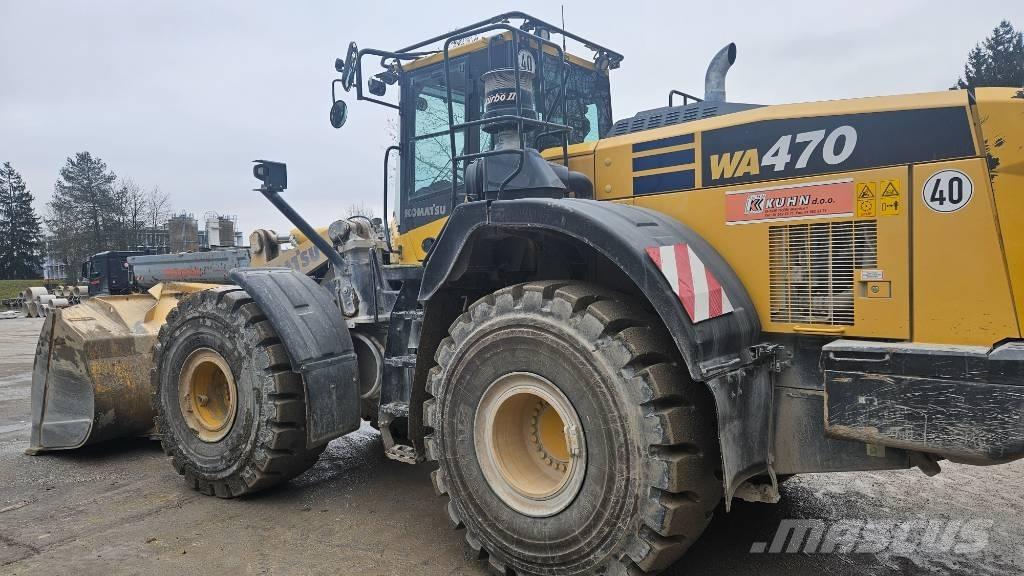 Komatsu WA 470-8 Pás carregadoras de rodas