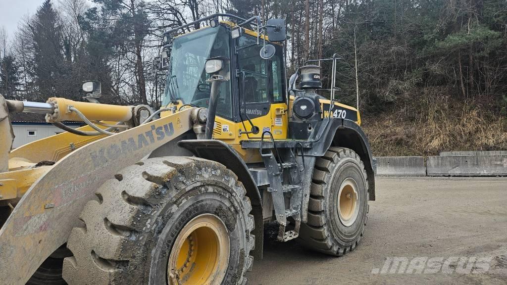 Komatsu WA 470-8 Pás carregadoras de rodas