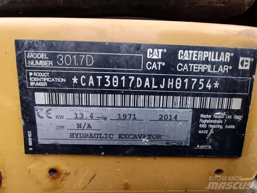 CAT 301.7D Mini Escavadoras <7t