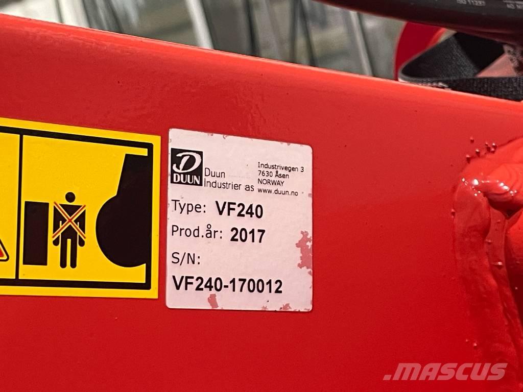 Duun VF 240 Lançadores de neve