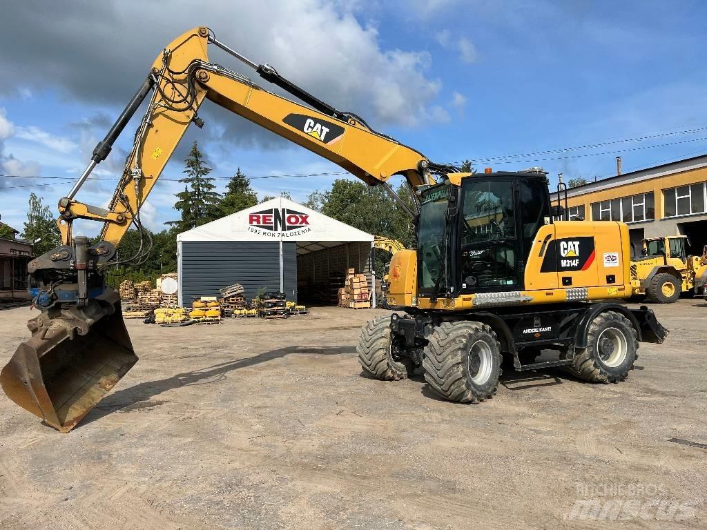 CAT M 314 F Escavadoras de rodas