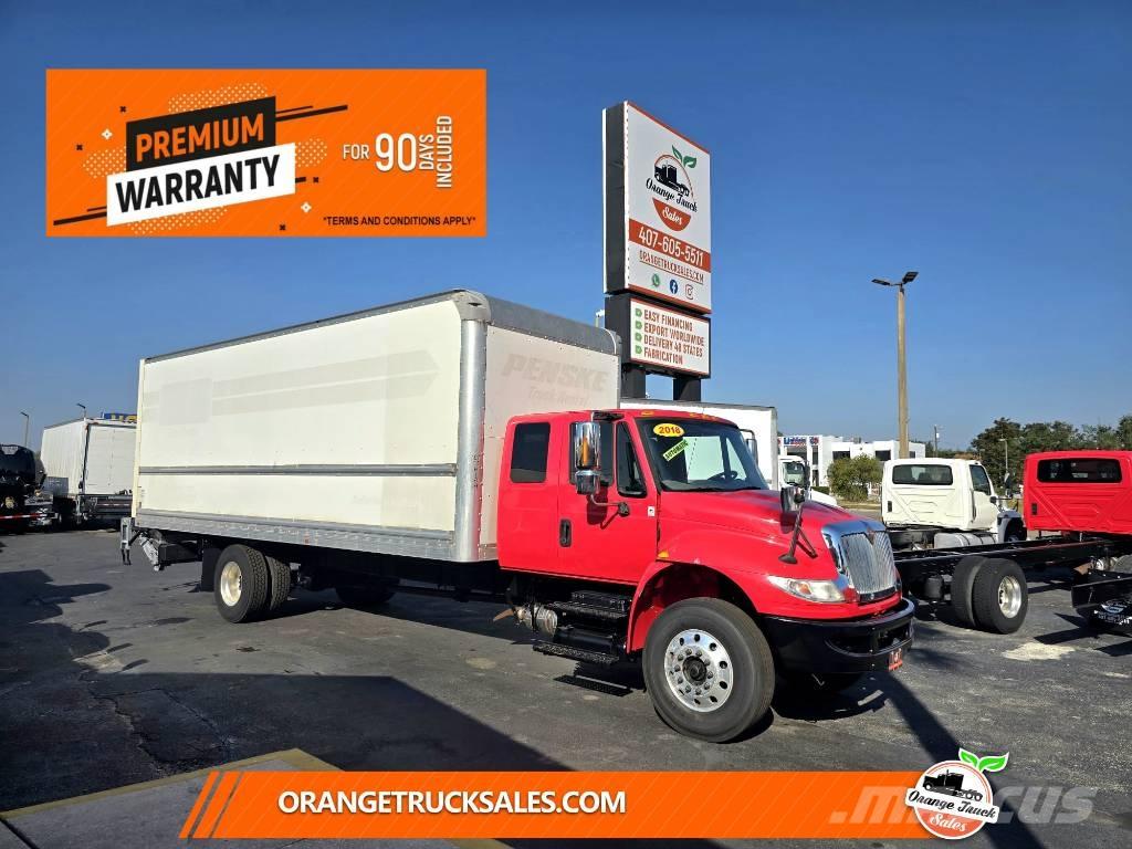 International 4300 Camiões de caixa fechada