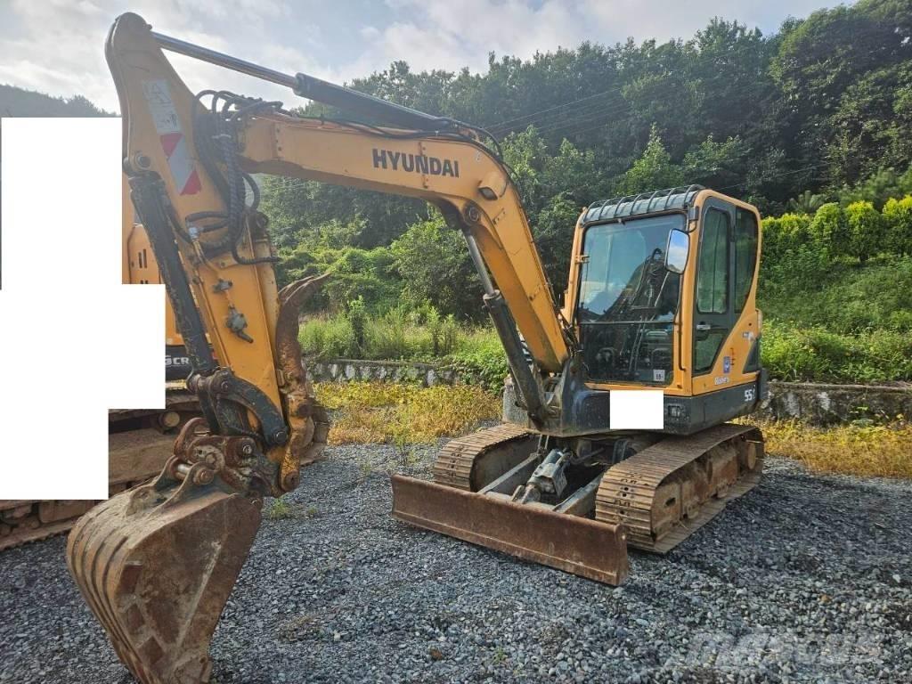 Hyundai Robex 55 Mini Escavadoras <7t