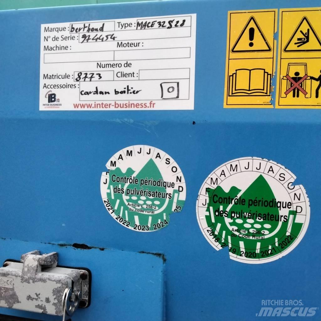 Berthoud MACE 32S 28 Pulverizadores rebocados